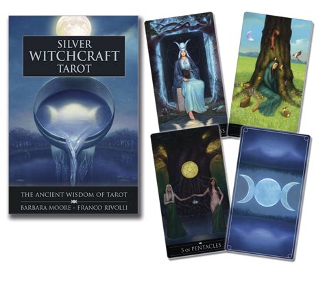 Silver witchcraft inspired tarot deck